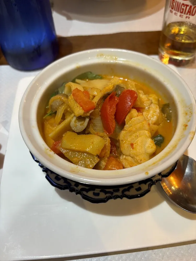 Curry Thaï de Lotte